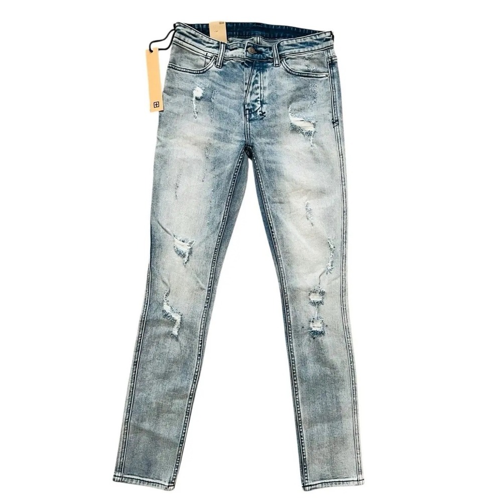 Ksubi Van Winkle Skinny Jeans Men 30 Light Blue New With Tags
